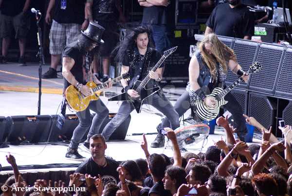 Rockwave Festival 2012 Ozzy Slash Zakk Wylde Gus G