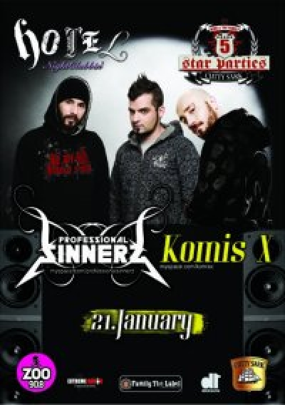 "Professional Sinnerz & Komis X" Live 