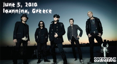 Έρχονται Scorpions στα Γιάννενα στις 5 Ιουνίου! 