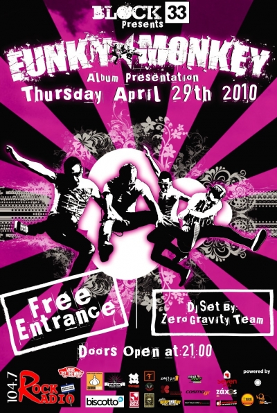 Οι Funky Monkey στο Block33