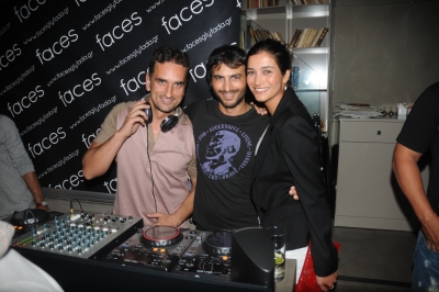 Ο Νίκος Ψαρράς στα Decks του Faces