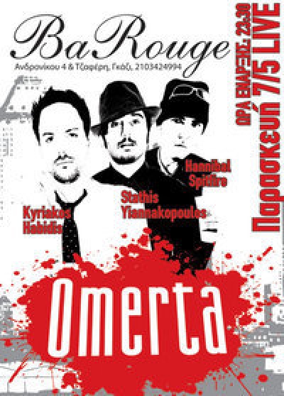 Omerta live @ Barouge