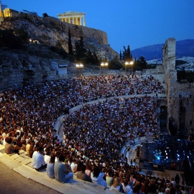 Φωτογραφικό υλικό από τη συναυλία του Μποτσέλι στο Ηρώδειο.