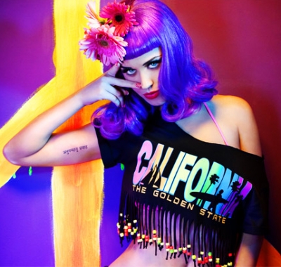 Η Katy Perry στην κορυφή.