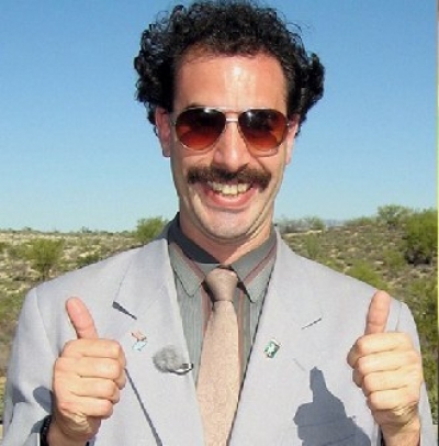 O Borat μεταμορφώνεται σε...Freddie Mercury