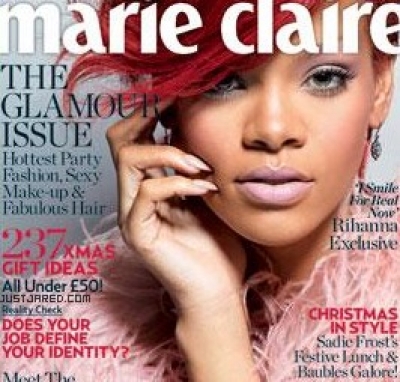 Η Rihanna στο εξώφυλλο του Marie Claire
