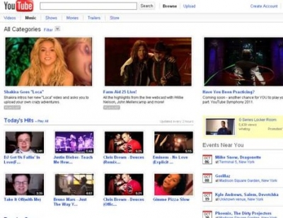 Η Shakira φιγουράρει στις προτάσεις του Youtube!