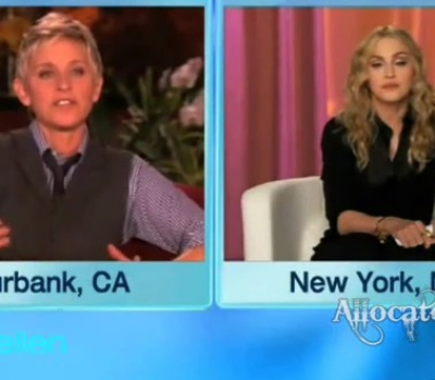 Δείτε την Madonna να μιλάει στην Ellen DeGeneres!