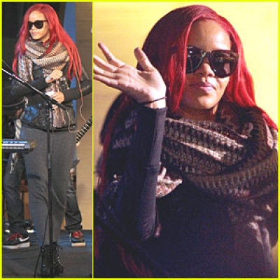 Δείτε την εμφάνιση της Rihanna στο Good Morning America