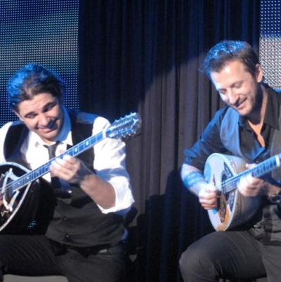 Νίκος Κουρκούλης- Κώστας Καραφώτης Έπιασαν τα μπουζούκια στο χέρι!!!