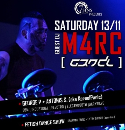 Ο Dj Μ4RC of Grendel @ Seven Sins