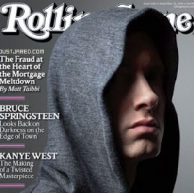 Ο Eminem στο εξώφυλλο του Rolling Stones