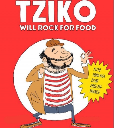 Τziko will rock for food live!!