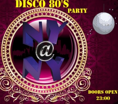 Disco 80'S Party @ New York Club!