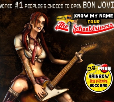Απόψε οι The SchoolDrivers & Bombing The Avenue στο Rainbow Bar!