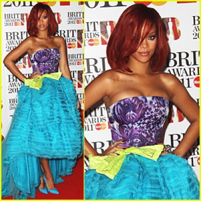 Η εμφάνιση της Rihanna στα Brit Awards