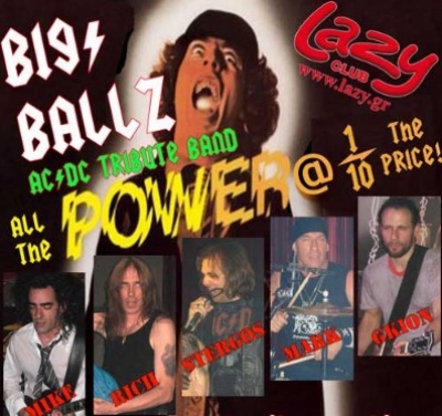 Οι Big Ballz – the Ultimate AC/DC Tribute Band @ Lazy Club!