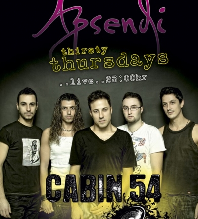 Thirsty Thursdays @ Apsendi με τους Cabin 54!