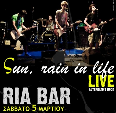 ςun, Rain in Life live @ RIA BAR