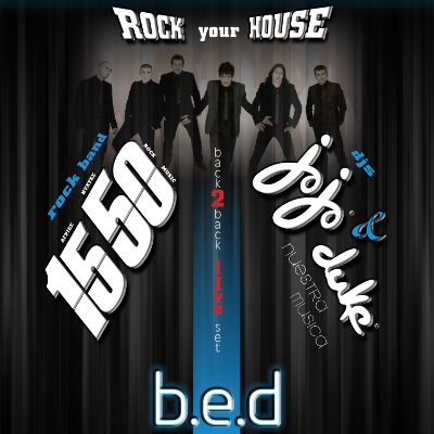 1550 & Dj Jojo στο b.e.d club-restaurant