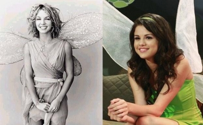 H Britney γράφει  τραγούδια για την Selena Gomez