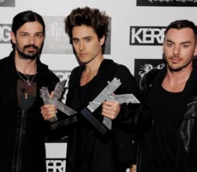 Οι Thirty Seconds to Mars κυρίαρχοι νικητές και στα Kerrang! Awards