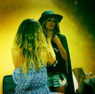 Στα γυρίσματα του νέου video clip της  Έλλης Κοκκίνου !