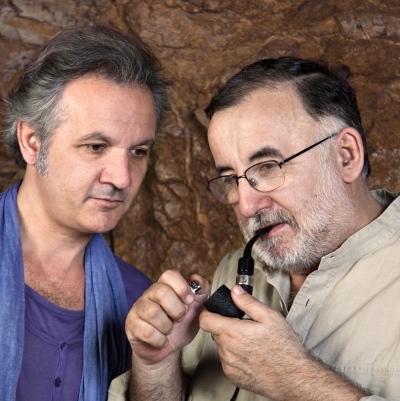 Θάνος Μικρούτσικος & Χρήστος Θηβαίος 1/8 @ Χανιά!