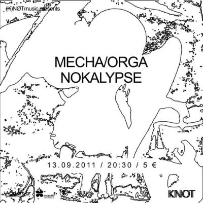 Mecha/Orga και Nokalypse την Τρίτη 13 Σεπτεμβρίου @ KNOT Gallery