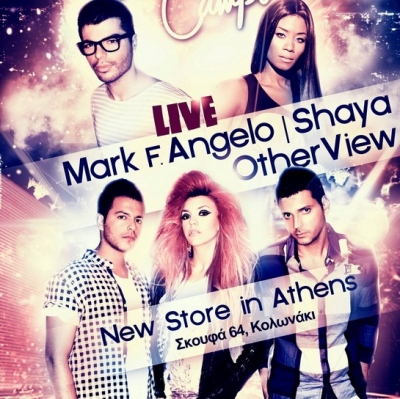 Otherview, Mark F. Angelo και Shaya live στο opening του Jeffrey Cambell στην Αθήνα!