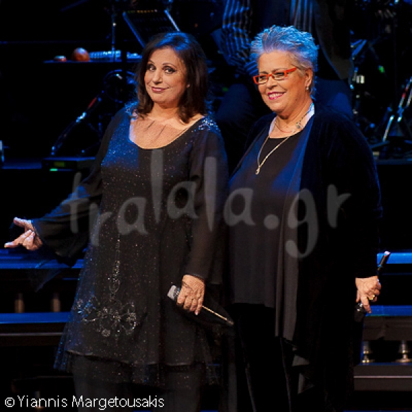 Η Χάρις Αλεξίου και η Δήμητρα Γαλάνη ταξίδεψαν όλο το Παλλάς με τις ερμηνείες τους!