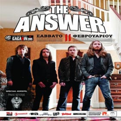 The Answer στην Αθήνα το Φεβρουάριο
