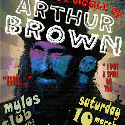 The Crazy World Of Arthur Brown στο Μύλο στις 10/3