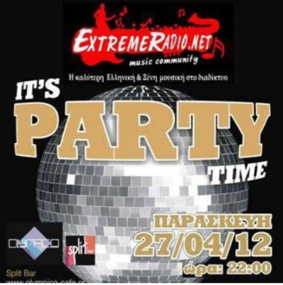 O DJ X ONE στο party του extreme radio, απόψε  27 Απριλίου στο Olympico cafe του Σ.Ε.Φ 