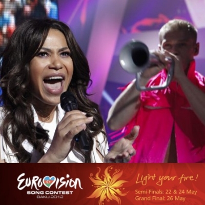 Eurovision 2012: Η πρώτη πρόβα (Ουκρανία, Βουλγαρία)