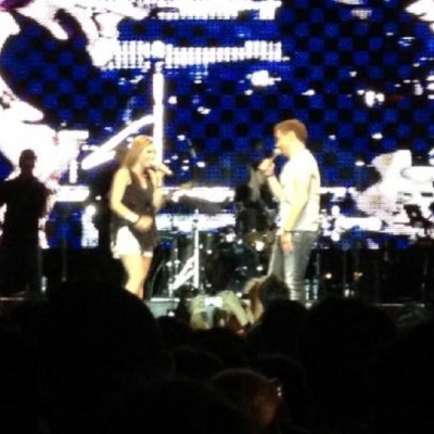 Μιχάλης Χατζηγιάννης- Βαλάντω Τρύφωνος επί σκηνής! 