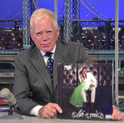 O Nas καλεσμένος του Letterman!