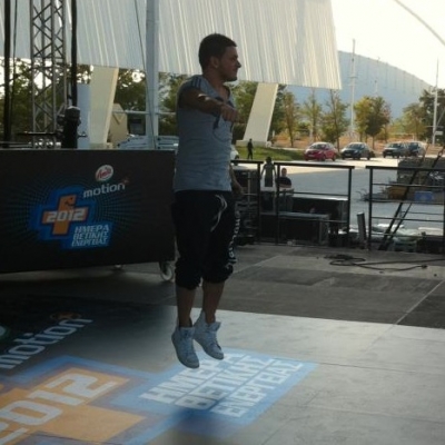 Ο Stan κάνει soundcheck για την Ημέρα Θετικής Ενέργειας