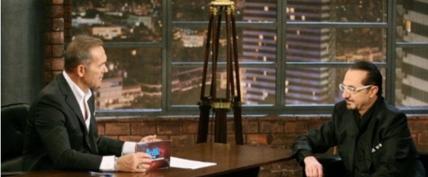 Ο Λευτέρης Πανταζής στην εκπομπή "Βράδυ"