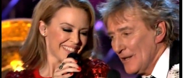 Rod Stewart και Kylie Minogue μαζί στην ίδια σκηνή! 