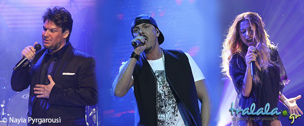 Πανταζής – Θεοδωρίδου διασκεδάζουν παρέα με τον Πάνο Κιάμο (Φωτογραφίες)