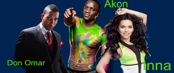 Akon, Don Omar και Inna μαζί σε νέα συνεργασία!
