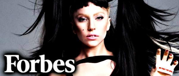 Η Lady Gaga στην κορυφή της λίστας των «Πιο Ισχυρών Καλλιτεχνών» του Forbes!