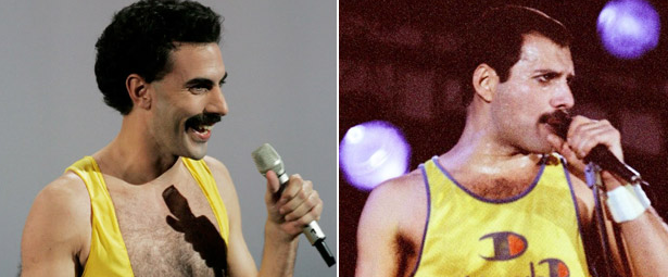 Ο Sacha Baron Cohen ‘πολύ αστείος για Freddie Mercury’