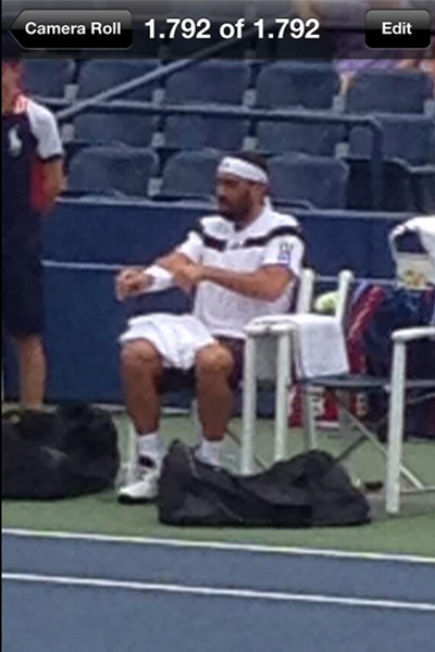 USopen !! O Μάρκος ετοιμάζεται !!