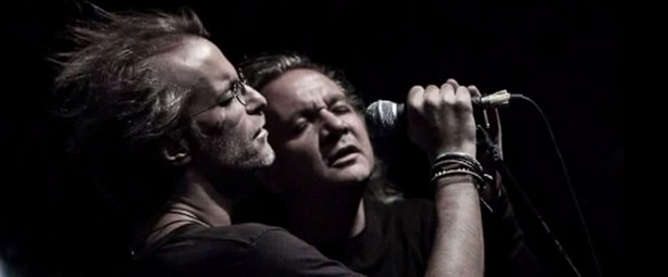 Ο Μίλτος Πασχαλίδης και ο Χρήστος Θηβαίος στο θέατρο Βράχων 5/6