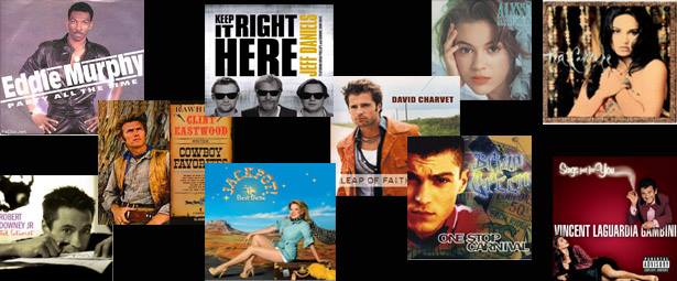   Δείτε δέκα ηθοποιούς που έχουν ασχοληθεί και με τη δισκογραφία