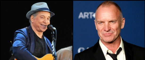 Περιοδεία για τον Paul Simon και τον Sting για το 2014