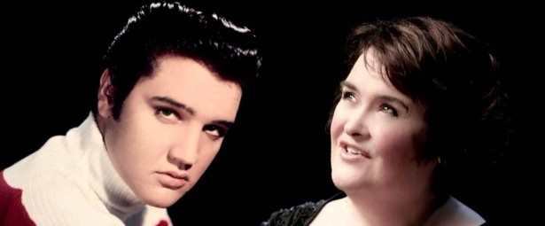 “O Come all ye faithful” | Μία μοναδική επανεκτέλεση από την Susan Boyle με τη συμμετοχή του Elvis Presley