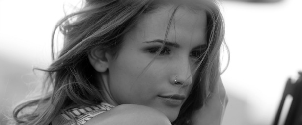 Η Κατερίνα Λιόλιου στα γυρίσματα του πρώτου της video clip για το τραγούδι "Everything about you"